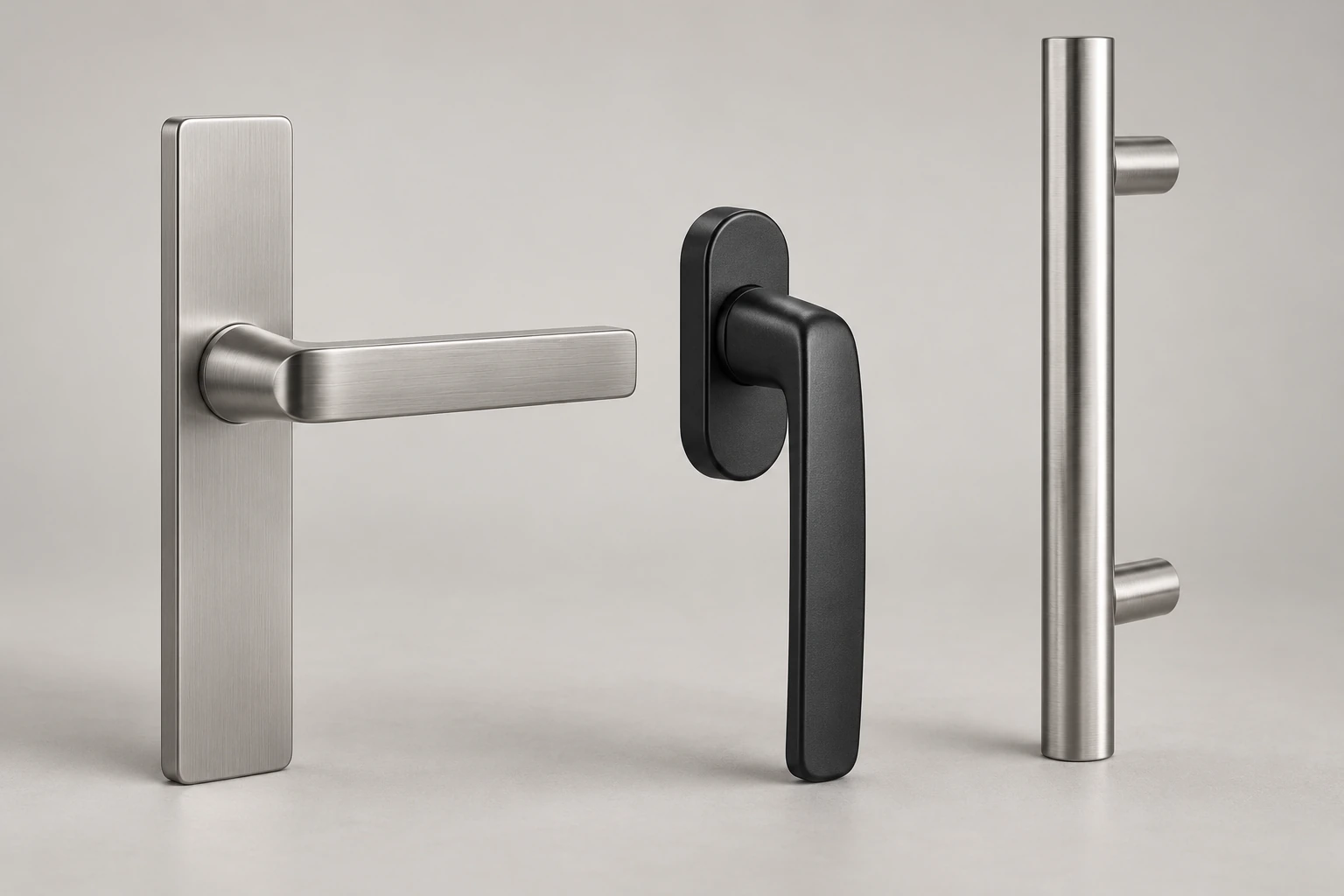 Concept render: Standard Window & Door Hardware