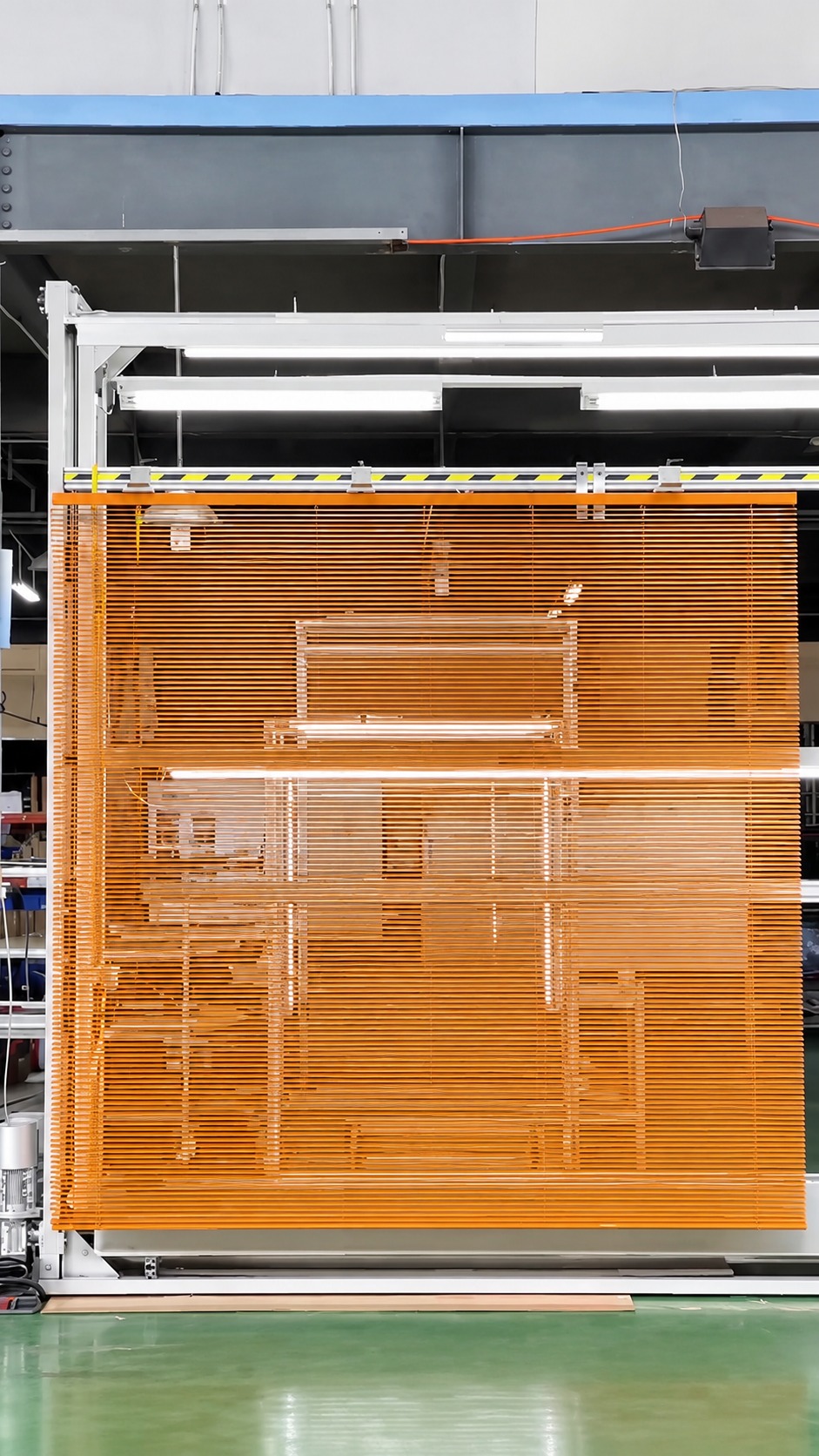 Open slats · Light transmission